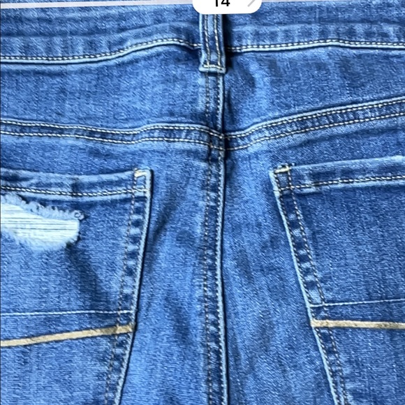 American Eagle High Rise Legging Distressed Size 4 - Picture 10 of 10